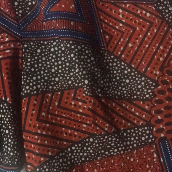 African Print Midi Dress - Picture 3 of 6